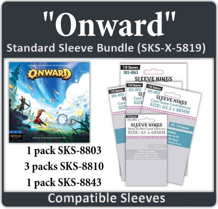 "Onward" Compatible Sleeve Bundle (8803 x1, 8810 x 3, 8843 x1) (ONLINE ORDER ONLY)