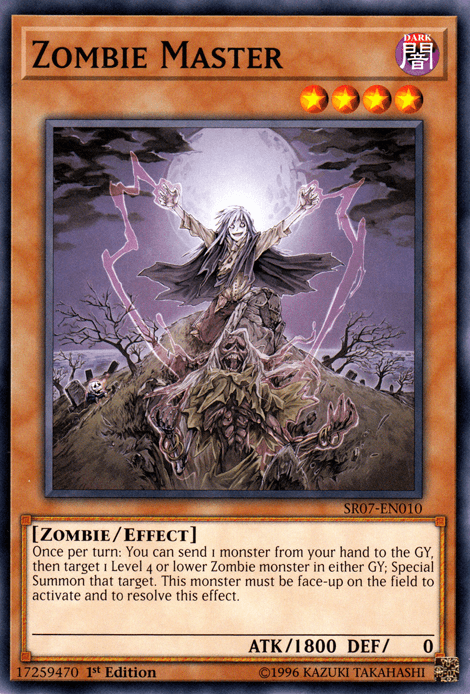 Zombie Master [SR07-EN010] Common (ONLINE ORDER ONLY)