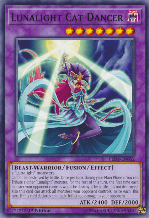 Lunalight Cat Dancer [LED4-EN052] Common (ONLINE ORDER ONLY)
