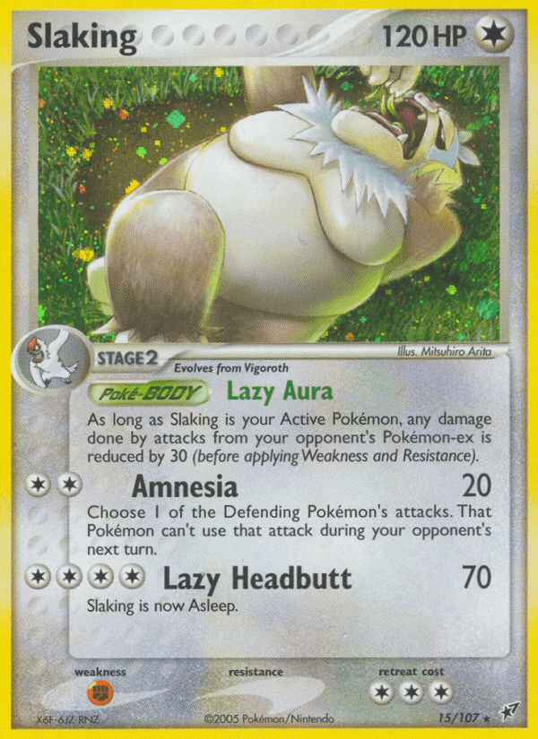 Slaking (15/107) [EX: Deoxys] (Online Only)