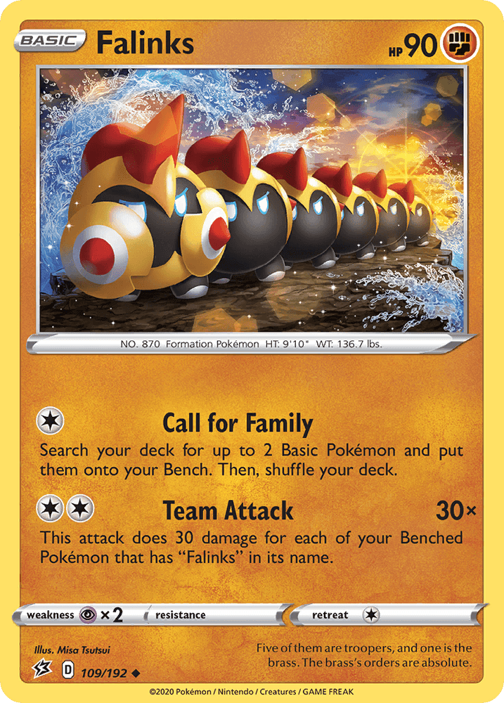 Falinks (109/192) [Sword & Shield: Rebel Clash] (Online Only)