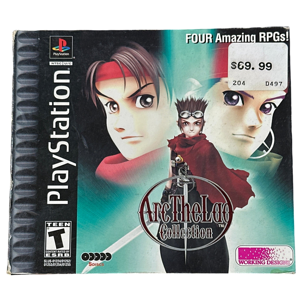 Arc The Lad Collection - Playstation (ONLINE ORDER ONLY)