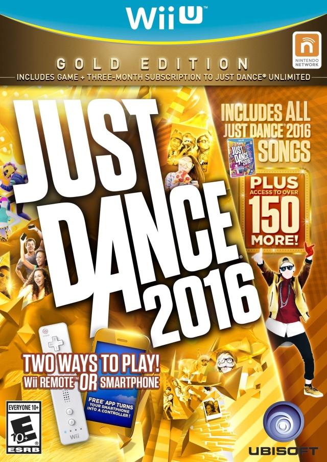 Just Dance 2016 Gold Edition (WiiU) (ONLINE ORDER ONLY)
