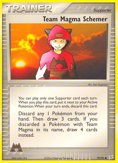 Team Magma Schemer (70/95) [EX: Team Magma vs Team Aqua] (Online Only)