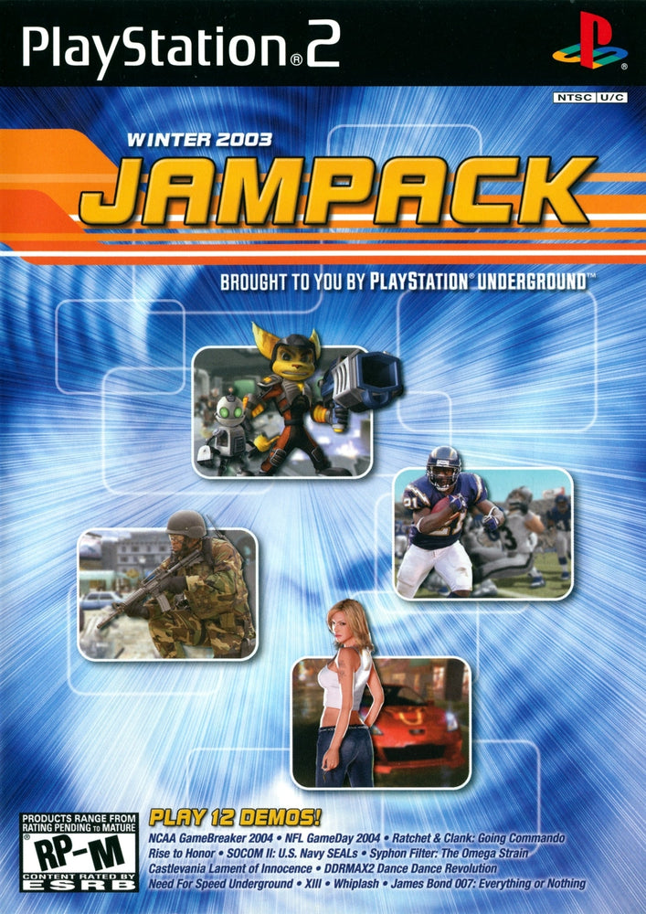 Jampack: Winter 2003: Ratings RP-M Edition (PlayStation 2) (Online Only)