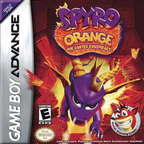 Spyro Orange: The Cortex Conspiracy (Gameboy Advance) (ONLINE ORDER ONLY)