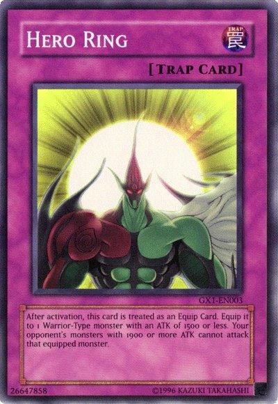 Hero Ring [GX1-EN003] Super Rare (ONLINE ORDER ONLY)
