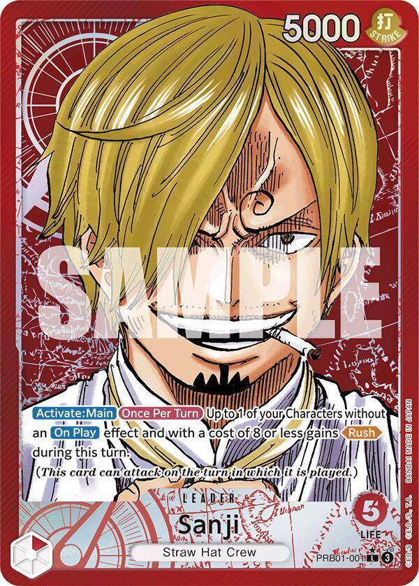 Sanji (Alternate Art) [Extra Booster: Memorial Collection] (ONLINE ORDER ONLY)