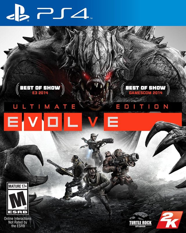 Evolve: Ultimate Edition (Playstation 4) (Online Order Only)