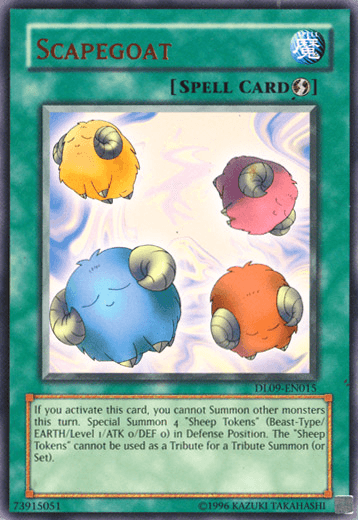 Scapegoat (Bronze) [DL09-EN015] Rare (ONLINE ORDER ONLY)
