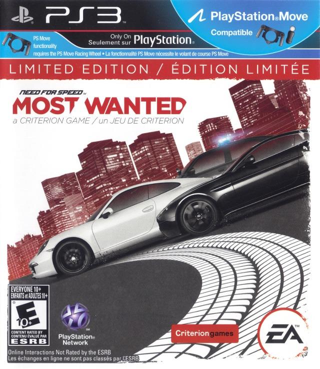 Need For Speed: Most Wanted Limited Edition (Playstation 3) (Online Only)