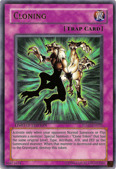 Cloning [JUMP-EN022] Ultra Rare (ONLINE ORDER ONLY)