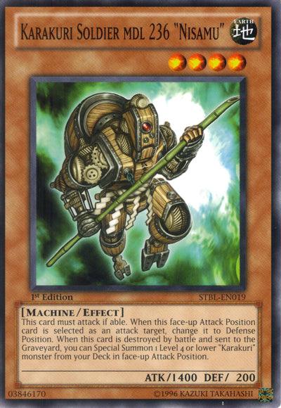 Karakuri Soldier mdl 236 Nisamu [STBL-EN019] Common (ONLINE ORDER ONLY)