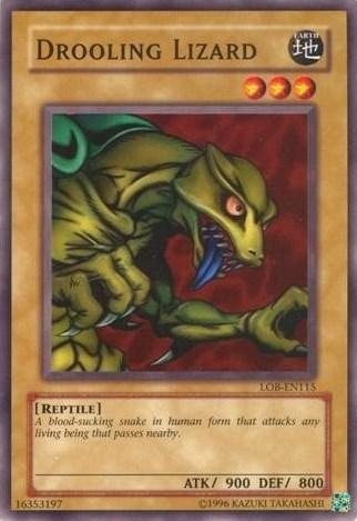 Drooling Lizard [LOB-EN115] Common (ONLINE ORDER ONLY)