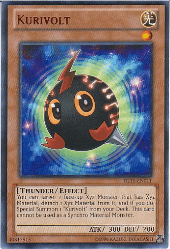 Kurivolt (Red) [DL15-EN011] Rare (ONLINE ORDER ONLY)