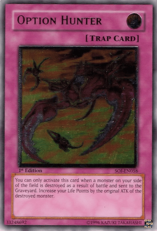 Option Hunter (UTR) [SOI-EN058] Ultimate Rare (ONLINE ORDER ONLY)