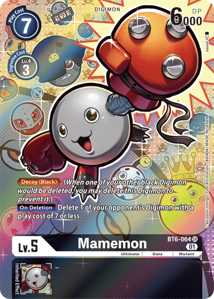 Mamemon [BT6-064] (Alternate Art) [Double Diamond] (ONLINE ORDER ONLY)