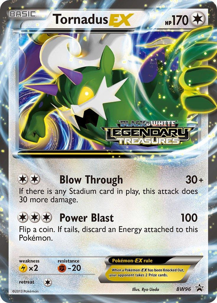 Tornadus EX (BW96) [Black & White: Black Star Promos] (Online Only)