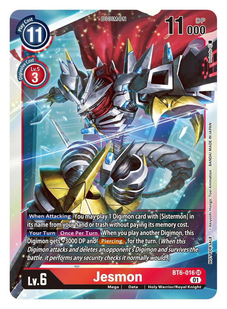 Jesmon [BT6-016] (Event Pack 2) [Double Diamond Promos] (ONLINE ORDER ONLY)