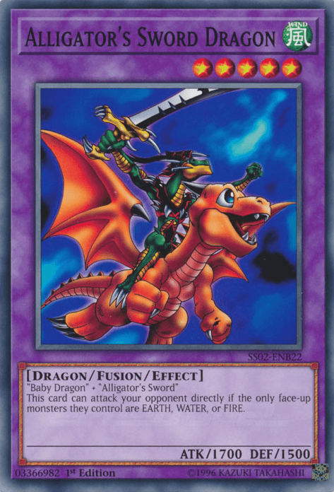 Alligator's Sword Dragon [SS02-ENB22] Common (ONLINE ORDER ONLY)