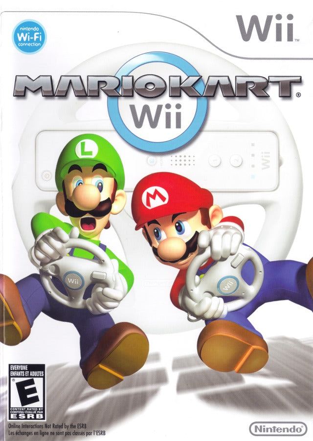 Mario Kart Wii Bundle with 2x Wii Steering Wheels (Wii) (Online Only)