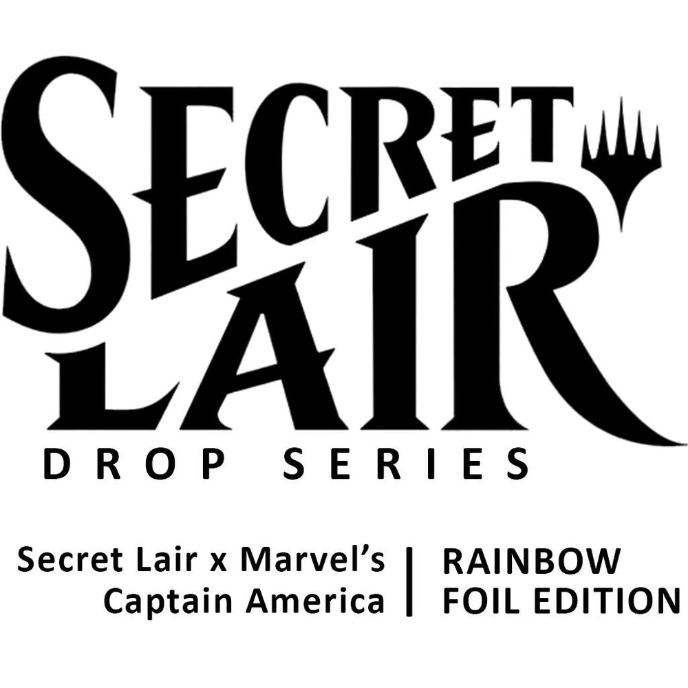 Secret Lair: Drop Series - Secret Lair x Marvel's Captain America (Rainbow Foil Edition) (ONLINE ORDER ONLY)