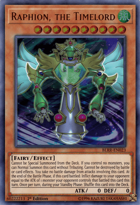 Raphion, the Timelord [BLRR-EN023] Ultra Rare (ONLINE ORDER ONLY)