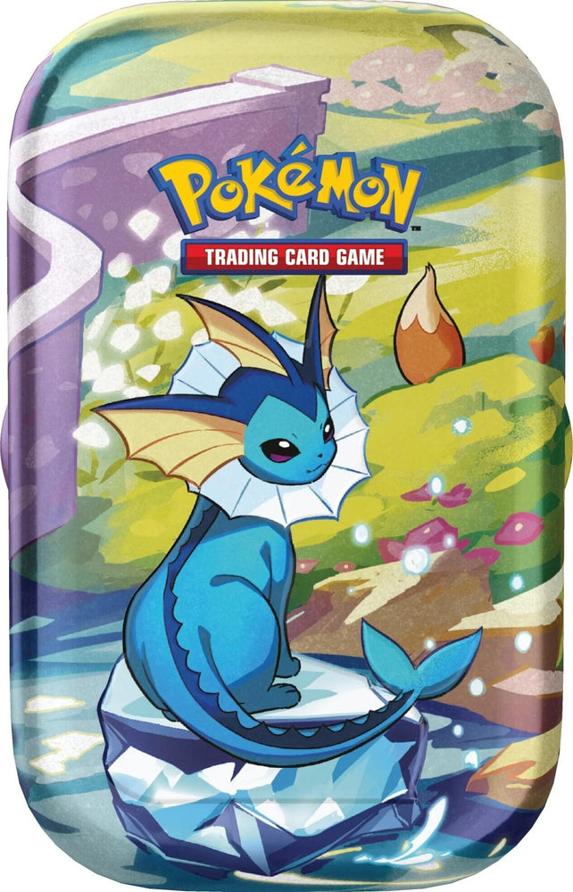 Prismatic Evolutions Mini Tin [Vaporeon] [PRE - 000] (ONLINE ORDER ONLY)