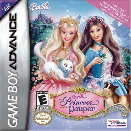 Barbie Princess and the Pauper (Gameboy Advance) (Online Only)