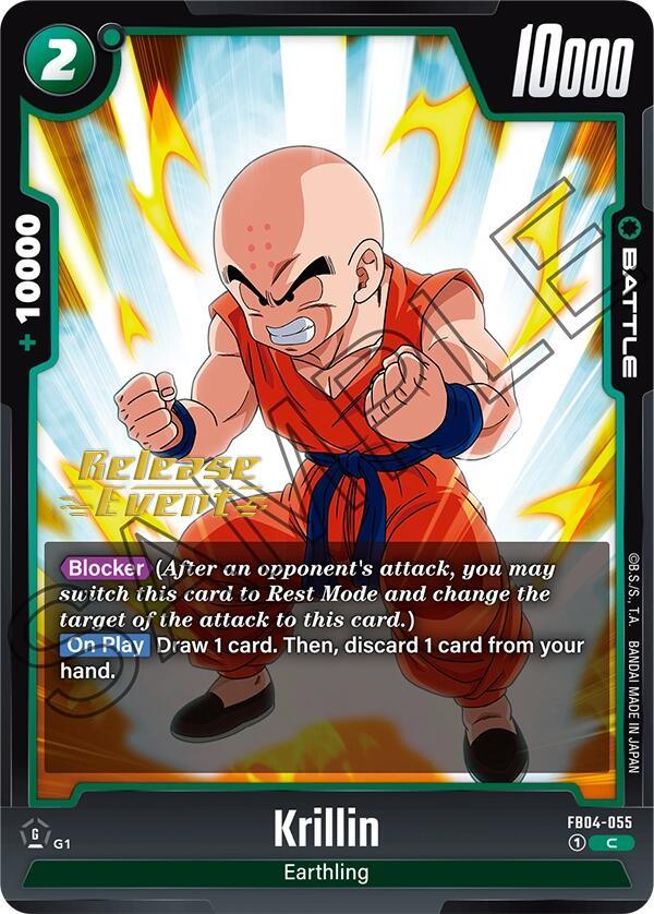 Krillin [Ultra Limit Release Event Cards] (ONLINE ORDER ONLY)