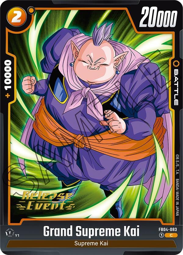 Grand Supreme Kai [Ultra Limit Release Event Cards] (ONLINE ORDER ONLY)