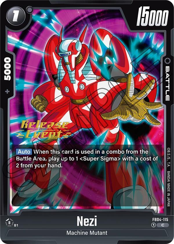Nezi [Ultra Limit Release Event Cards] (ONLINE ORDER ONLY)