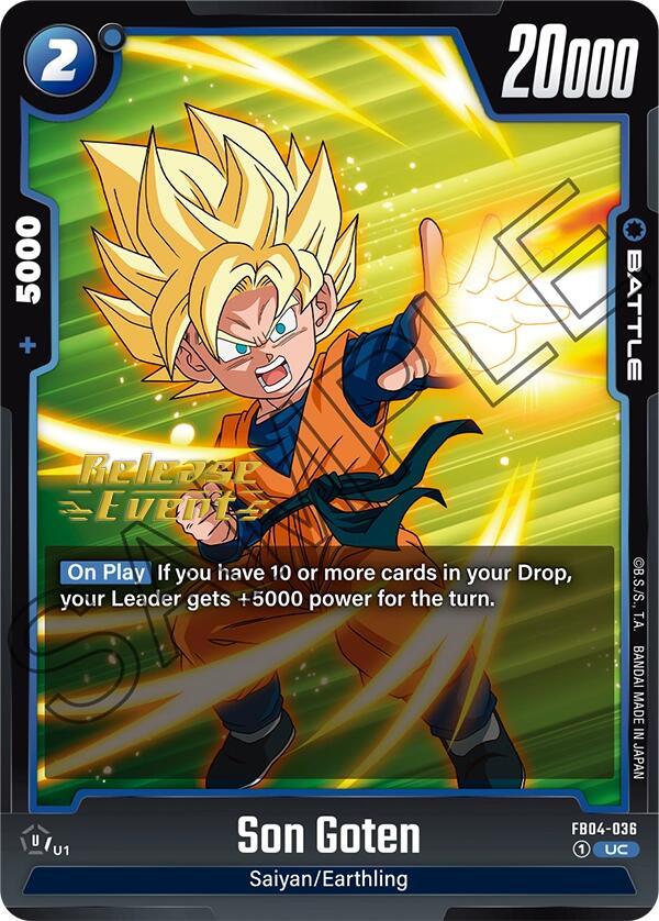 Son Goten [Ultra Limit Release Event Cards] (ONLINE ORDER ONLY)