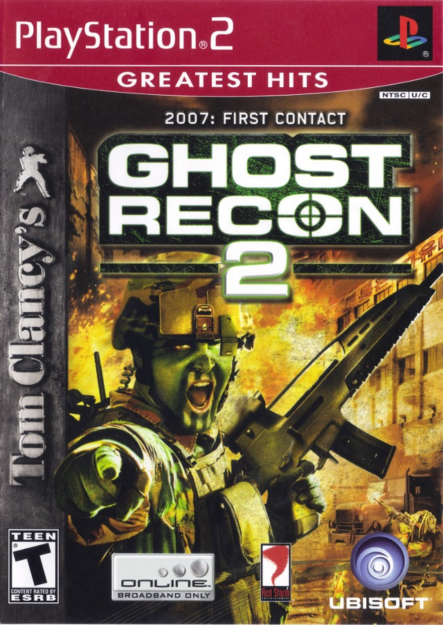 Tom Clancy's Ghost Recon 2 (Greatest Hits) (Playstation 2) (Online Only)