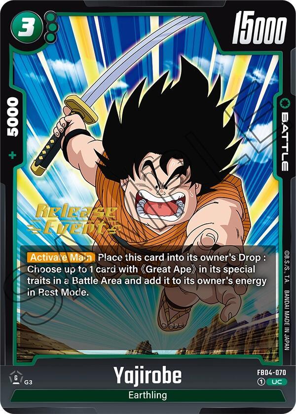 Yajirobe [Ultra Limit Release Event Cards] (ONLINE ORDER ONLY)