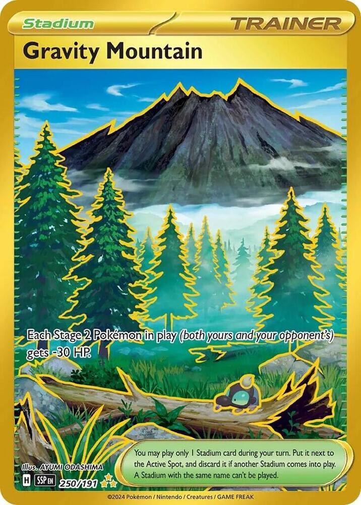 Gravity Mountain (250/191) [Scarlet & Violet: Surging Sparks] (Online Only)