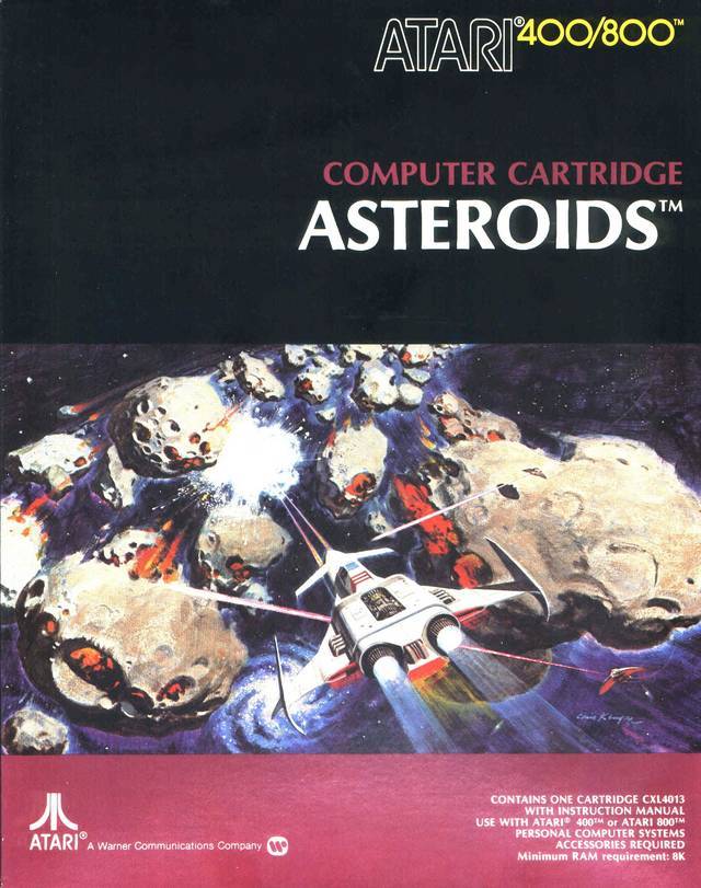 Asteroids (Atari 800) (Online Order Only)