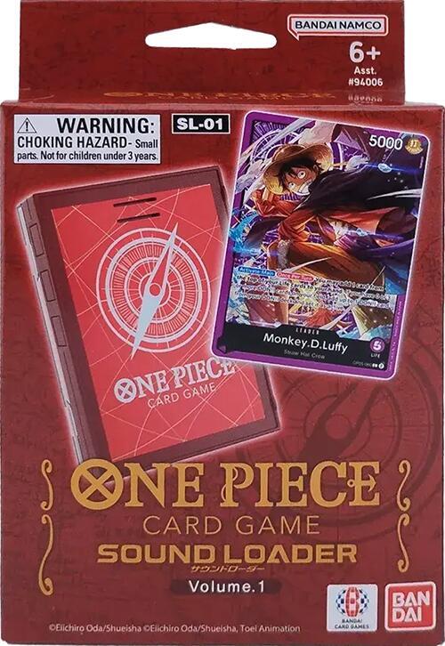 One Piece Card Game - Sound Loader Vol. 1 - BANDAI Collectible Card Loaders (Online Order Only)