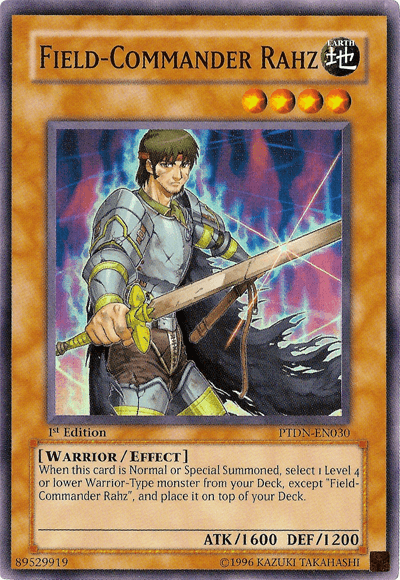 Field-Commander Rahz [PTDN-EN030] Super Rare (ONLINE ORDER ONLY)