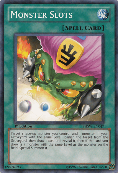 Monster Slots [PHSW-EN047] Common (ONLINE ORDER ONLY)