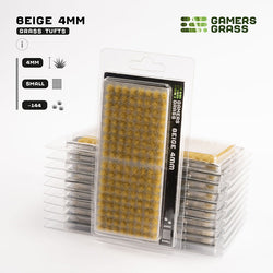 Gamers Grass Tufts: Beige 4mm- Small (ONLINE ORDER ONLY)