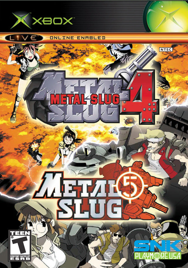 Metal Slug 4 & 5 (Xbox) (ONLINE ORDER ONLY)
