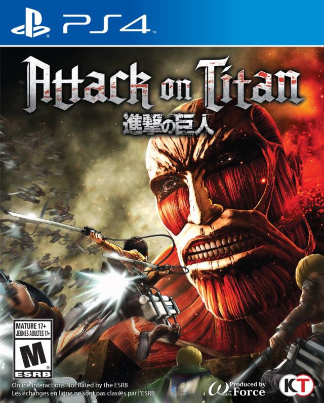 Attack on Titan (Playstation 4) (Online Order Only)