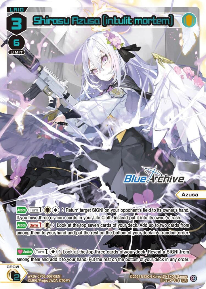 Shirasu Azusa [intulit mortem] (LR) (WXDi-CP02-007R[EN]) [Blue Archive DIVA]