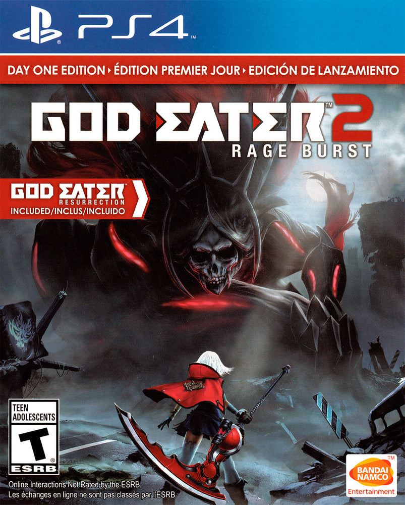 God Eater 2: Rage Burst (Playstation 4) (Online Only)
