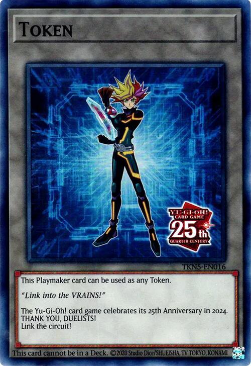 Token: Playmaker [TKN5-EN016] Super Rare (ONLINE ORDER ONLY)