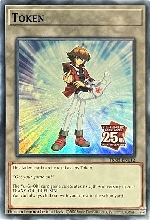 Token: Jaden [TKN5-EN012] Super Rare (ONLINE ORDER ONLY)