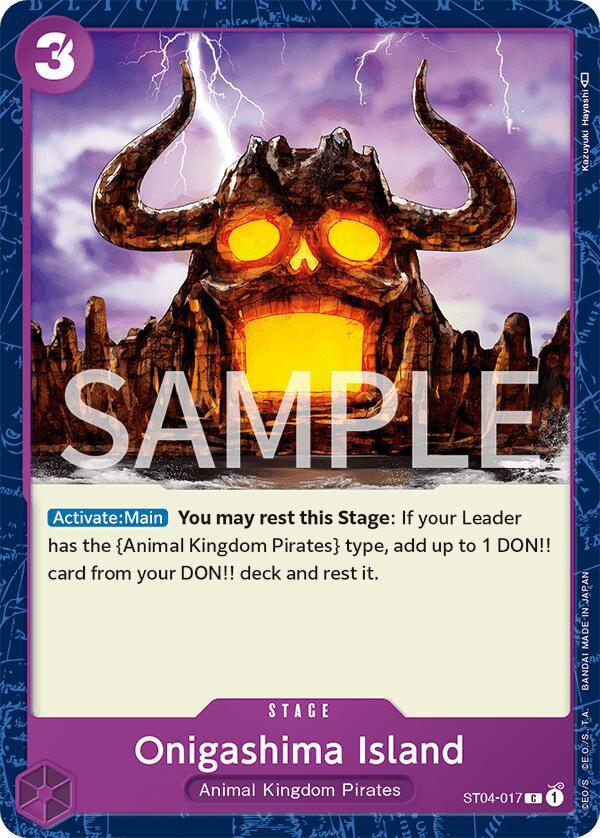 Onigashima Island [Revision Pack Cards] (ONLINE ORDER ONLY)