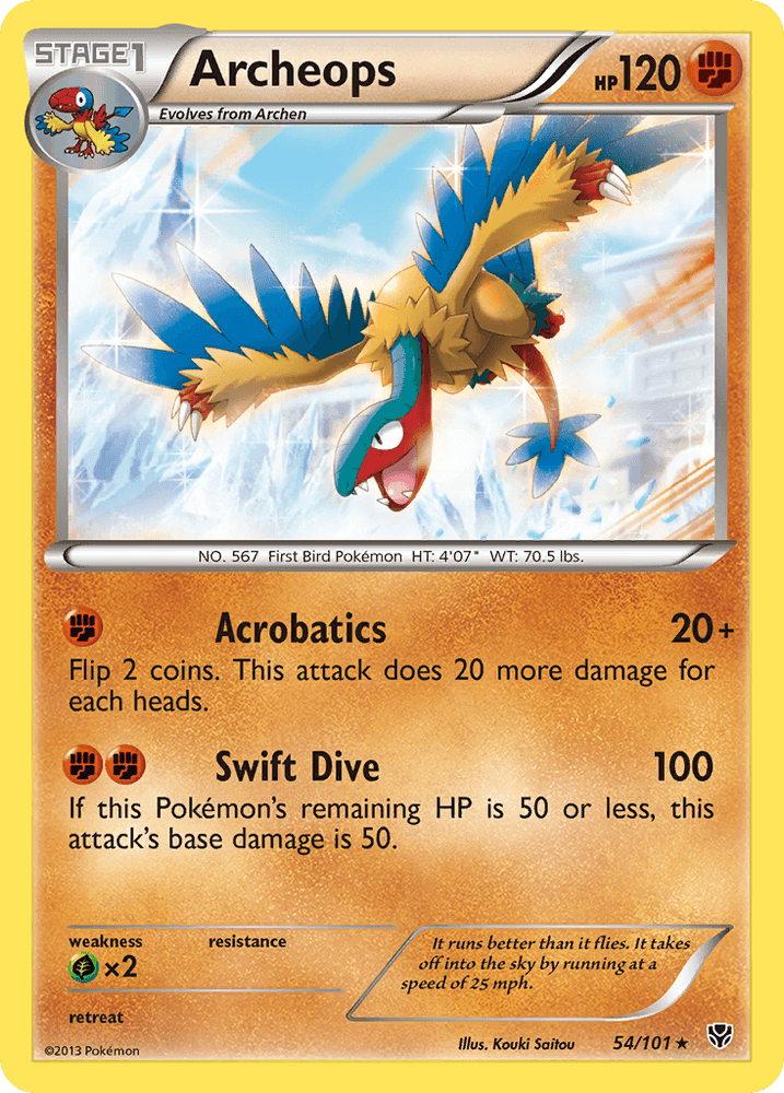 Archeops (54/101) [Black & White: Plasma Blast] (Online Only)