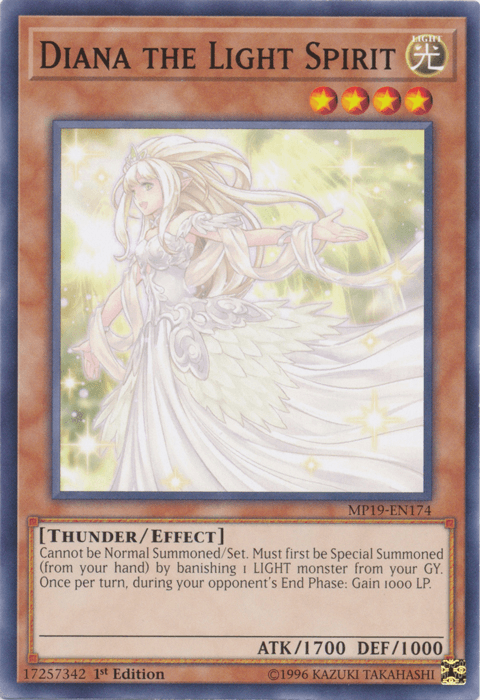 Diana the Light Spirit [MP19-EN174] Common (ONLINE ORDER ONLY)